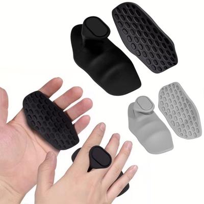 Anti-Slip Grips Strengthener Portable Finger Trainer Ergonomic Rubber Hand Protector for Weight Lifting Pull-Ups Gym Training