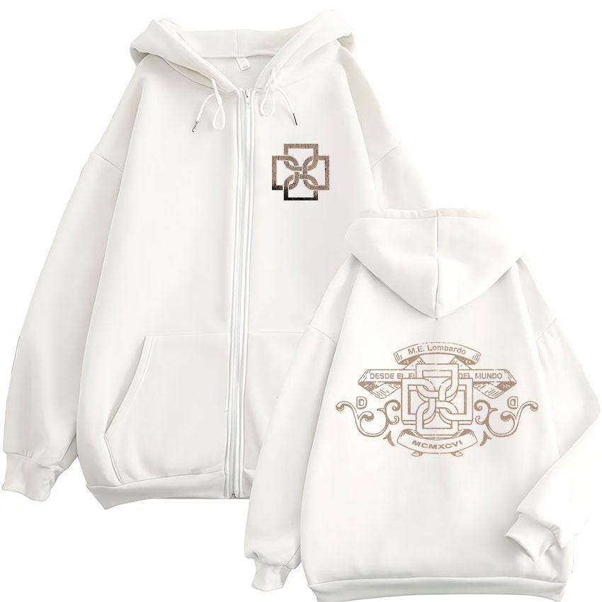 Rapper Duki MAURO  Modo Diablo Zipper Hoodies Men's Women Clothing Zip Up Sweatshirts Fleece Oversized Pullovers Jackets