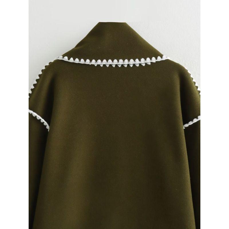 Kaslead Fashion Style Scarf Woolen Knitting Outwear