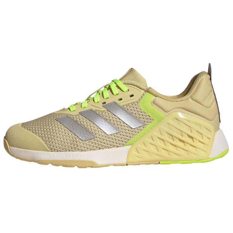 adidas Dropset 3 Trainer Powder Yellow Matte Silver Lucid Lemon Women Sneakers IH5246 38⅔