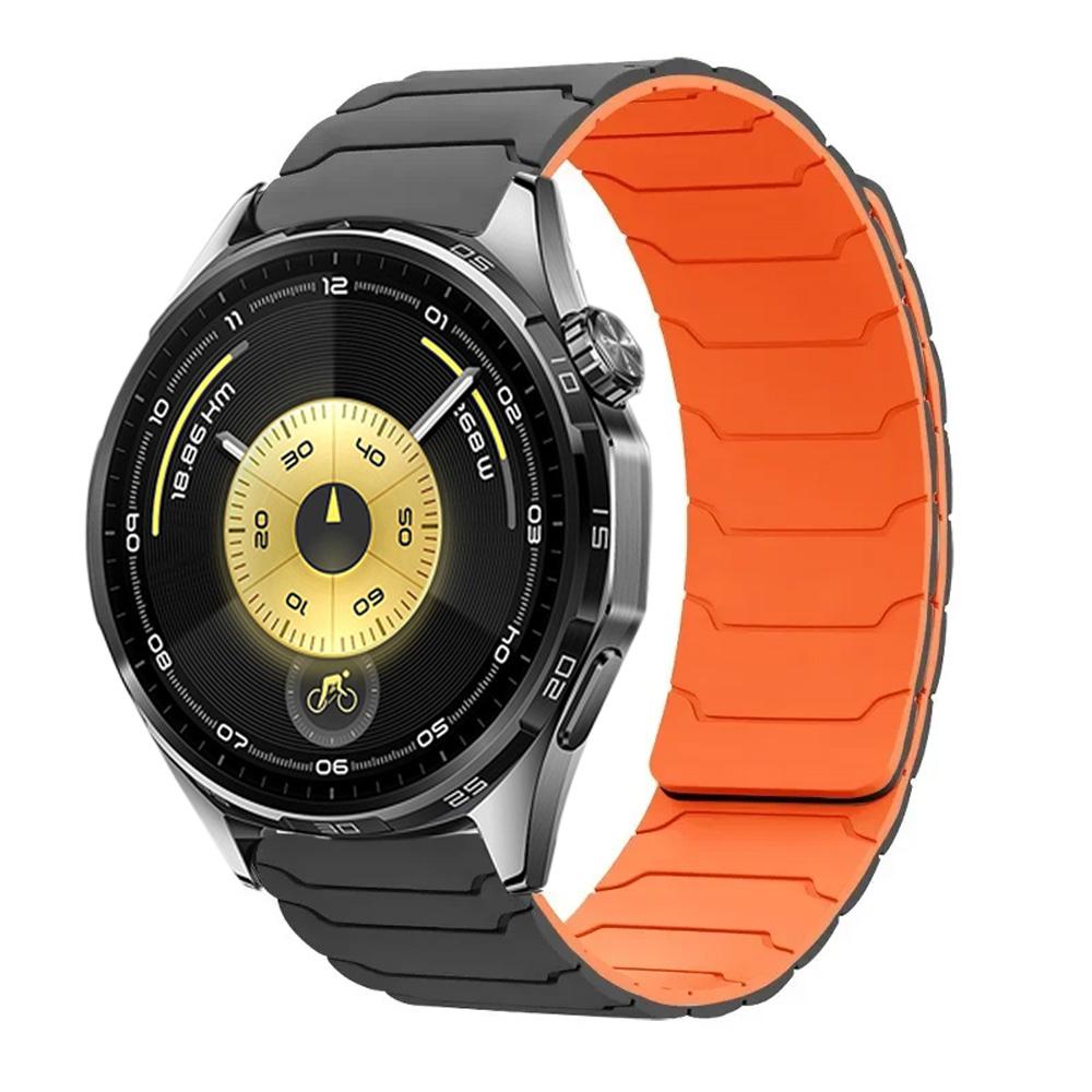 

20mm 22mm Magnetic Silicone Strap For Huawei Watch 5/4/GT6/GT5/GT4 Pro 46mm Sports Bracelet Garmin Venu 4/3/Active 6-5 Watchband Huawei GT6-5Pro 46mm