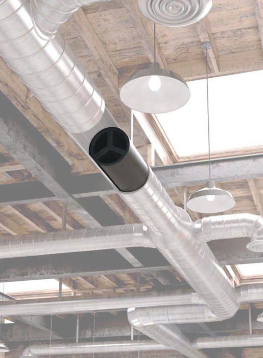 Silencieux tubulaire - ETERNO IVICA - TUBO PIUMA 120 - 120 mm - 480 mm - Isolant acoustique performant