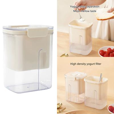 Yoghurtfilter Handgemaakt Yoghurtmachine Filterzeef Extractie Wei Scheidingsgereedschap Plastic Kaas Vochtscheider