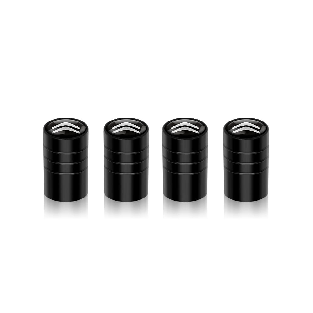 4PCS Car Styling 3D Metal Wheel Tire Valve Stem Caps Accessories For Citroen C3 C4 Grand Picasso C4L C5 C-ELYSEE Berlingo DS4 C1