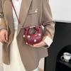 Retro Single Shoulder Bag PU Small Crossbody Bag Fashion Mini Riveted Handbag  Travel