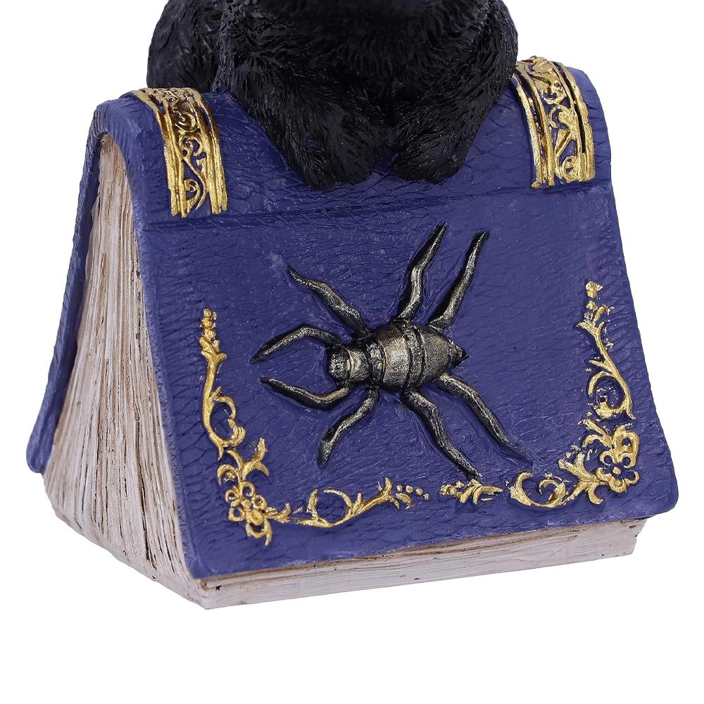Nemesis Now Black Cat And Spellbook Collectable Figurine