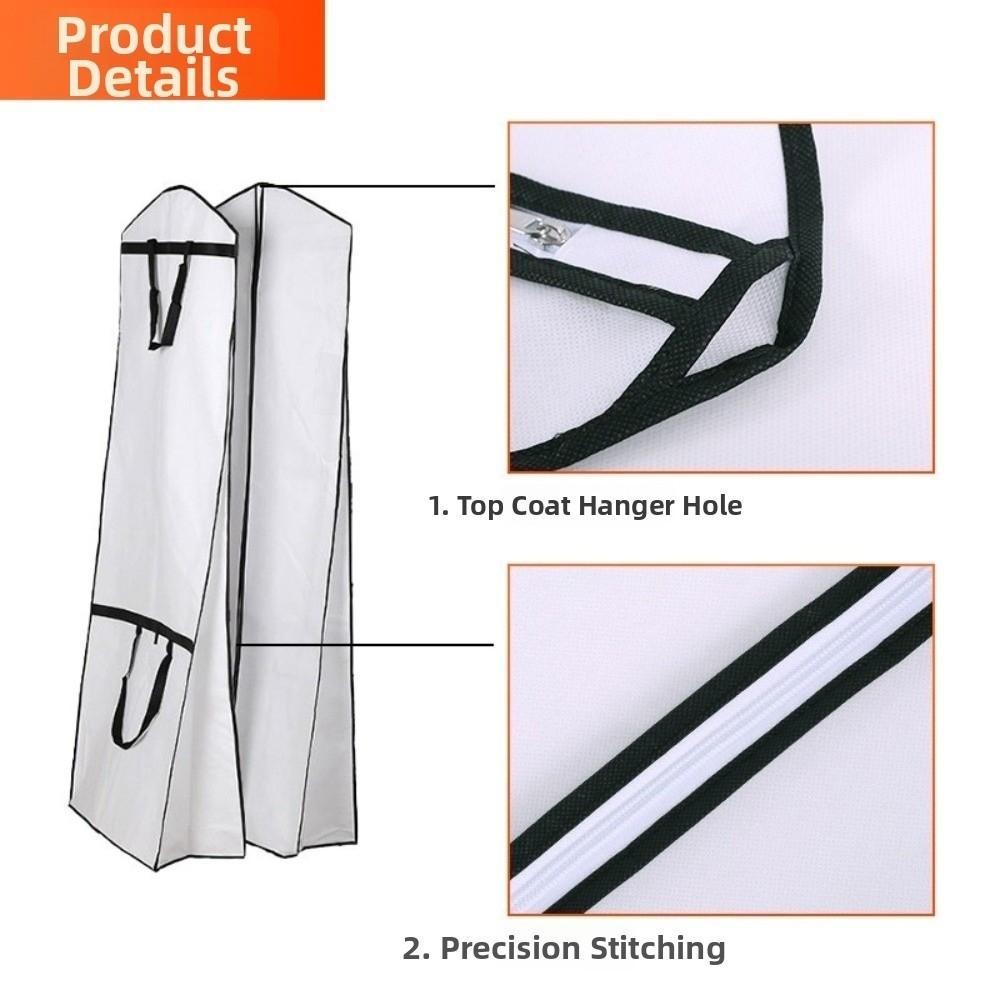 Large Size Dustproof Cover Case Thickened Dress Storage Protector Bridal Gown Protection