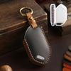 Leather Car Remote  Key Fob Case Key Cover For Kia Ev9 Picanto Gt Line