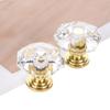 Shape Cupboard Crystal Wardrobe Door Knob Furniture Accessories Home Hardware Drawer Handle Pull