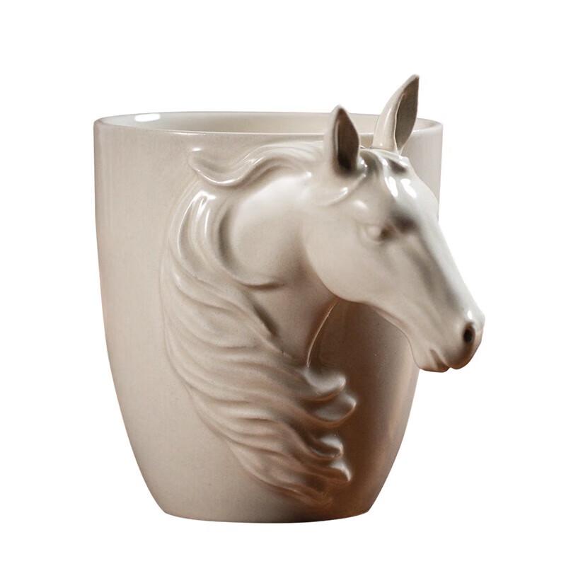 Shangqi Ceramic Coffee Cup with 3D Animal Handle