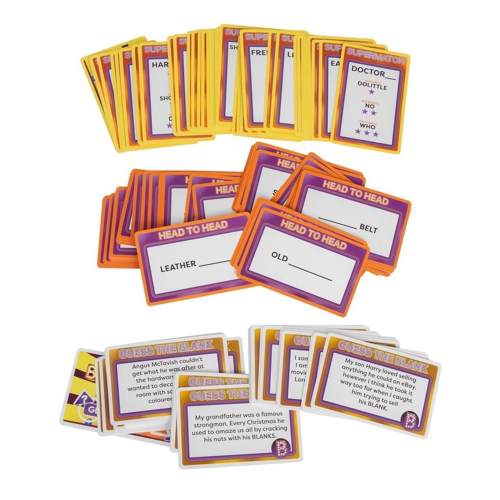 Big Sky Games Blankety Blank Board Game