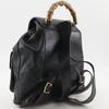 GUCCI Bamboo Backpack Daypack 003.2058.0016 black leather Women Used