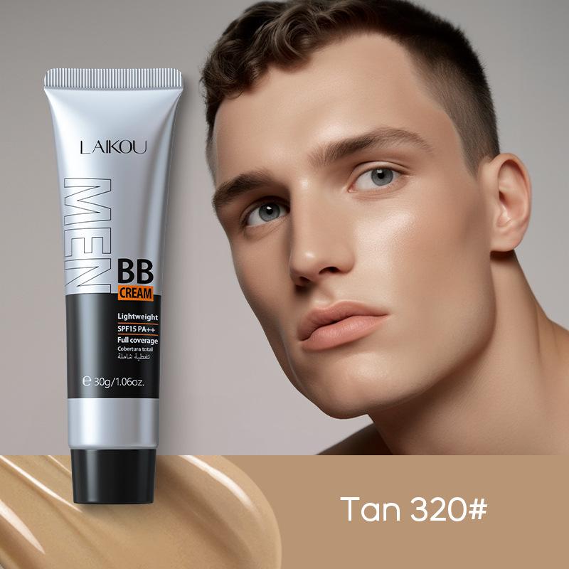 

Мужской BB-крем Laikou 30 г в тюбике, 4 варианта цвета для осветления тона кожи. 30g
