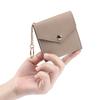 Genuine Leather Mini Jewelry Pouch, Portable Travel Jewellery Storage Bag with Keyring, Small Earring Ring Necklace Organizer