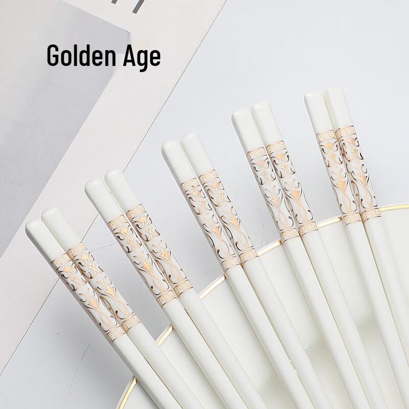 

Ru Han Golden Age Ceramic Chopsticks Set