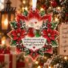 Acrylic Festive Decorations Heartfelt Holiday Keepsake Ornament, Hanging Decoration for Loved Atmosphere Accents Ones, Christmas Tree Pendant