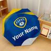 Leeds United Automatic 3‑Fold Umbrella 8‑Rib Windproof Folding Umbrella Sun Rain Protection For Outdoor Travel Daily Use
