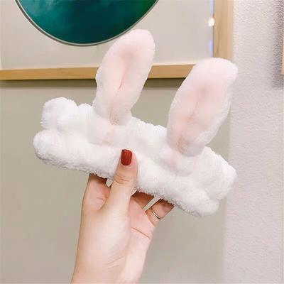 1pc One Size Rabbit Ear Headband, Suit for Girls and Women (adjustable)