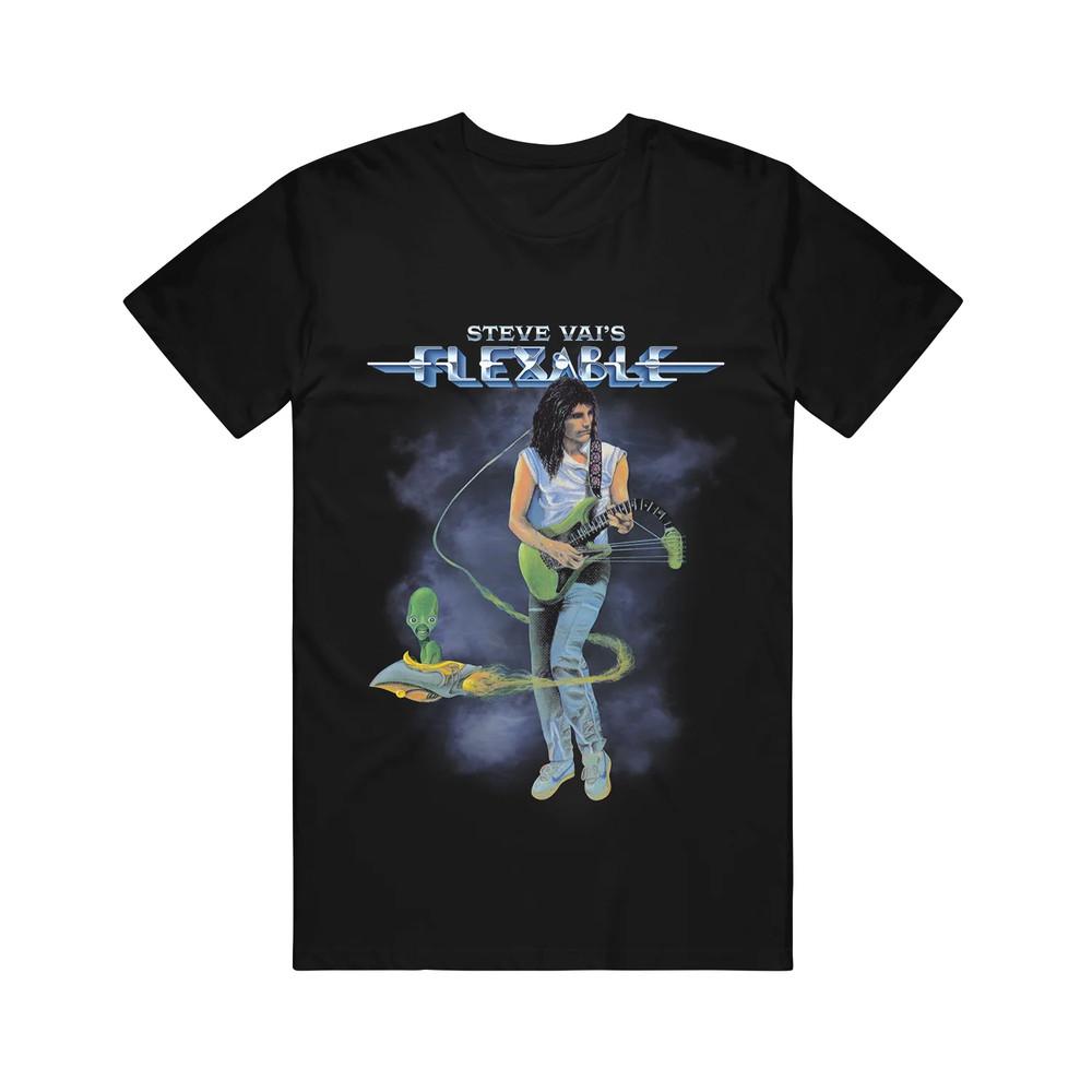 Vintage Steve Vai Flexable Cloud T-shirt S to 5XL NE058 Unisex T-Shirt XXXXL