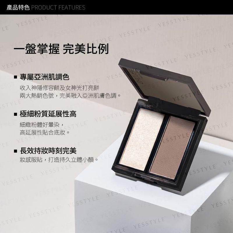 Solone - Exclusive Bronze & Glow Palette With Brush