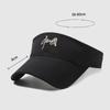 Embroidered Sunscreen Hat Summer Sun Hat for Men Women Running Sports Empty Top Hat