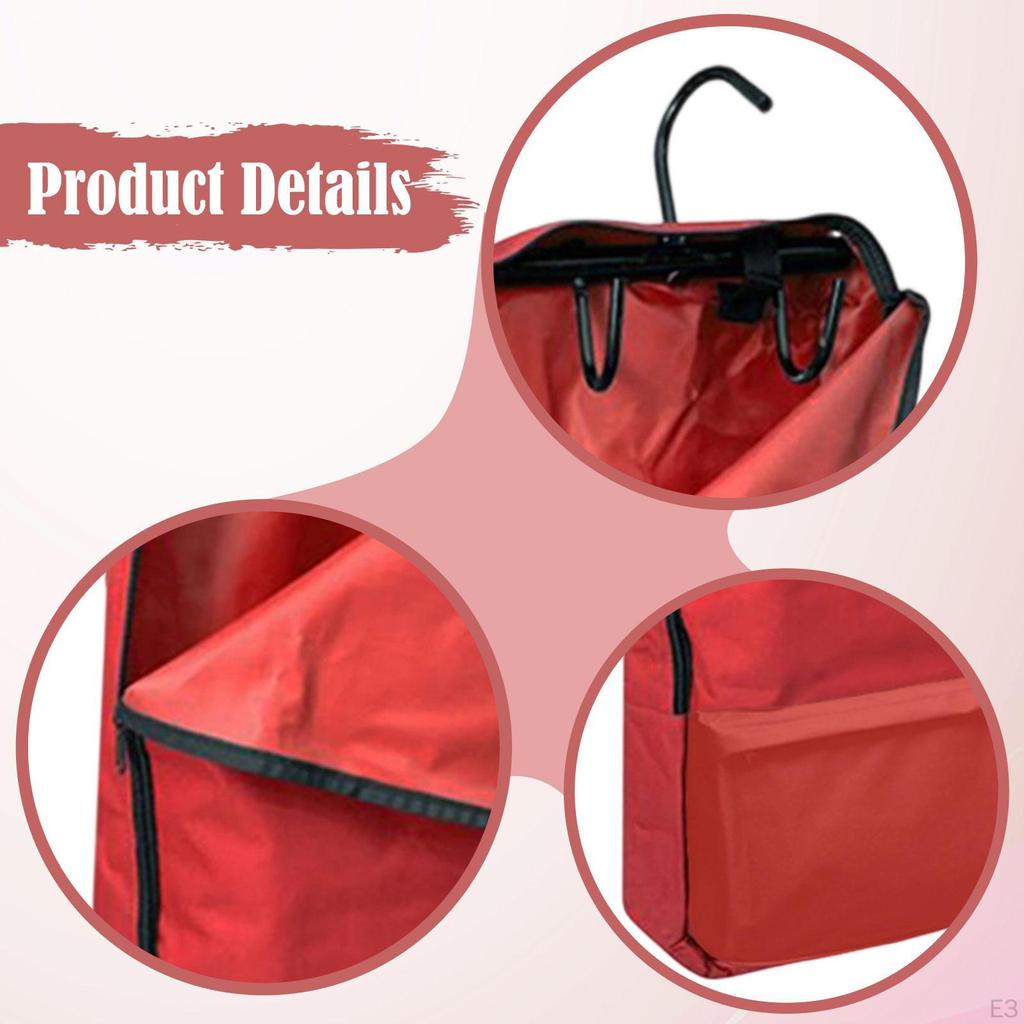Bridle Bag for Horses Portable Scratch Resistant Stall Doors Leading Rope Trailer Gift Storage Tote