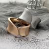Minority Design Cuff Bangles Metal Irregular Wide Open Bangle Cute   Decoration