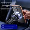 Magnetic Car Air Vent Phone Holder with Telescopic Folding Ring