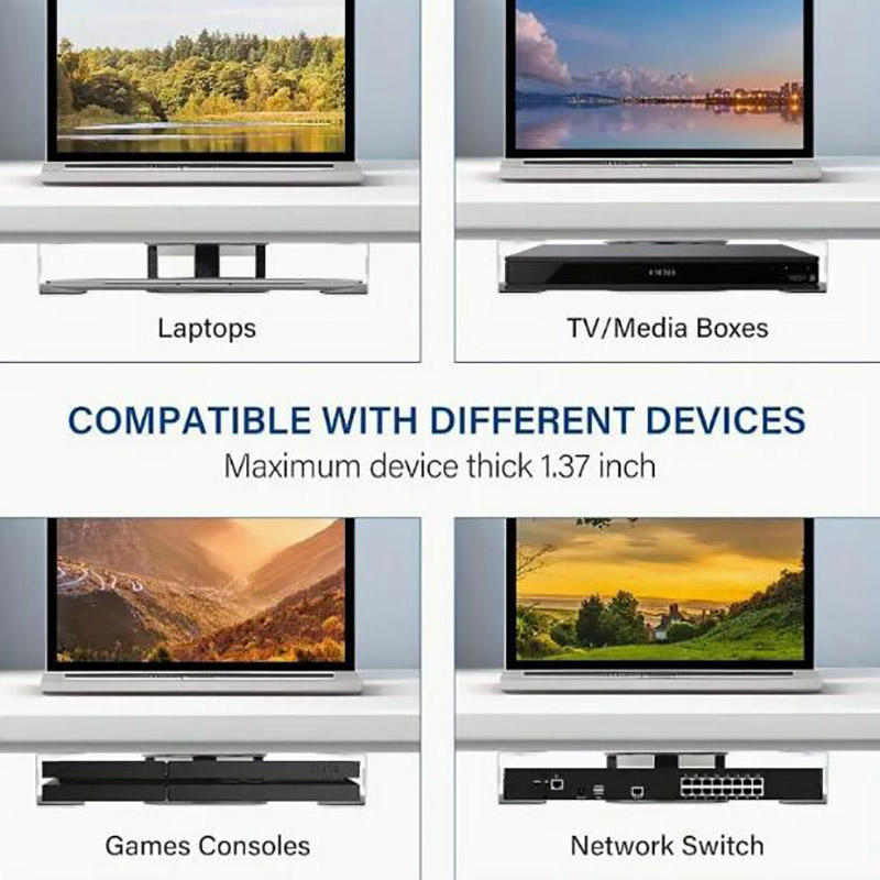 Under Desk Laptop Mount Holder Adjustable Ergonomic Notebook Tray with Slide-out Keyboard Storage