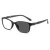 NEW Pochromic Reading Glasses Fashion Retro Square Frame Finished Presbyopia Eyeglasses Unisex Anti-UV Sunglasses Diopter