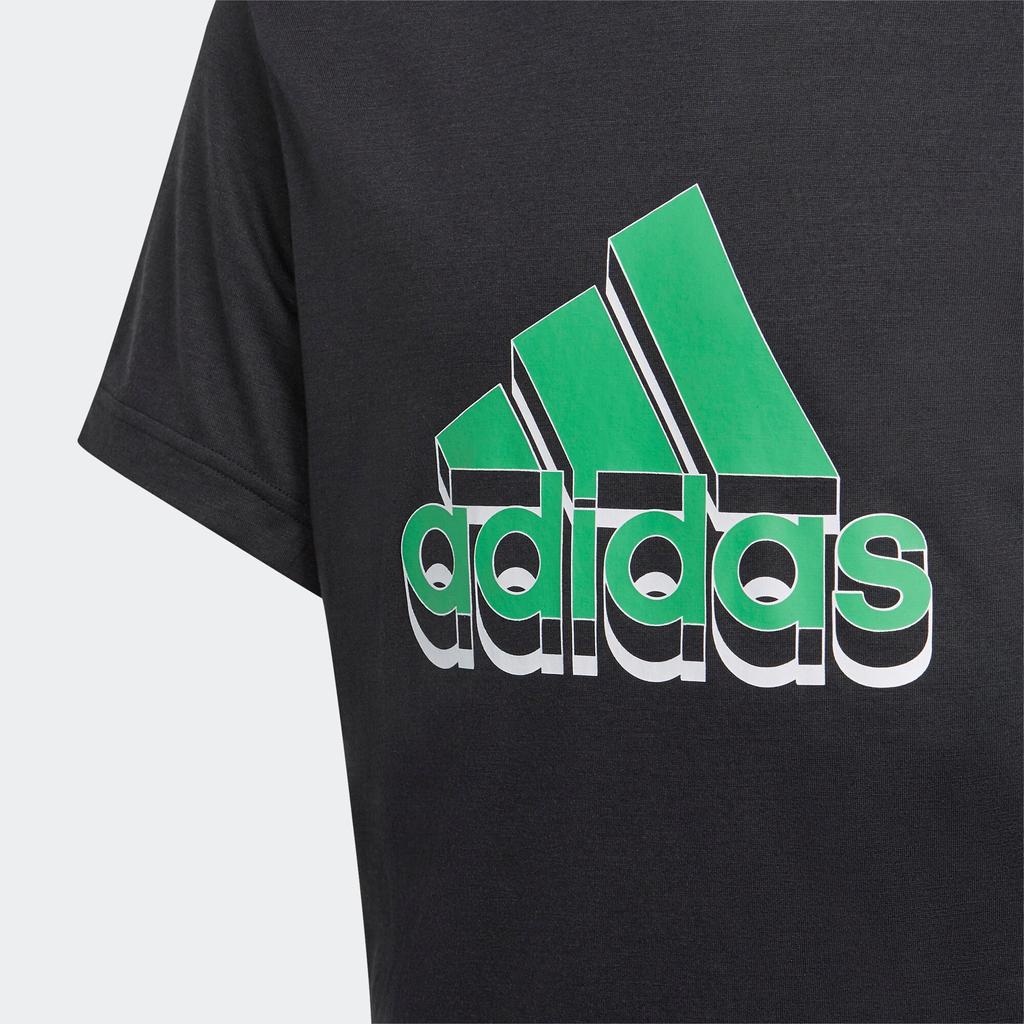 adidas Grade School T Shirts Crew Neck Moderate GM8475