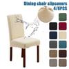 Genina Chair Covers Stretch Set Of 1/4/6 Waterproof Dust-proof Easy To Clean Apply To Dining Room Office Hotel Restaurant