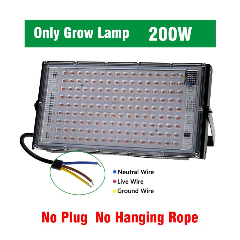 Full Spectrum LED Grow Light with Stand AC220V Phyto Lamp with On/Off Switch for Greenhouse Hydroponic Plant Growth Lighting