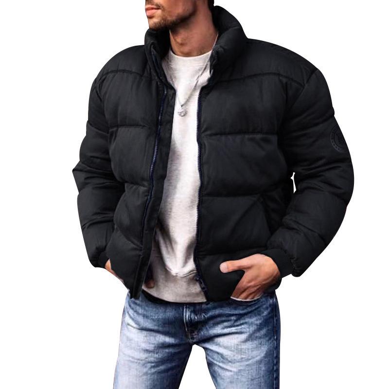 Winter Men's Cotton Jacket Daily Casual Windproof and Cold Proof Warm Cotton