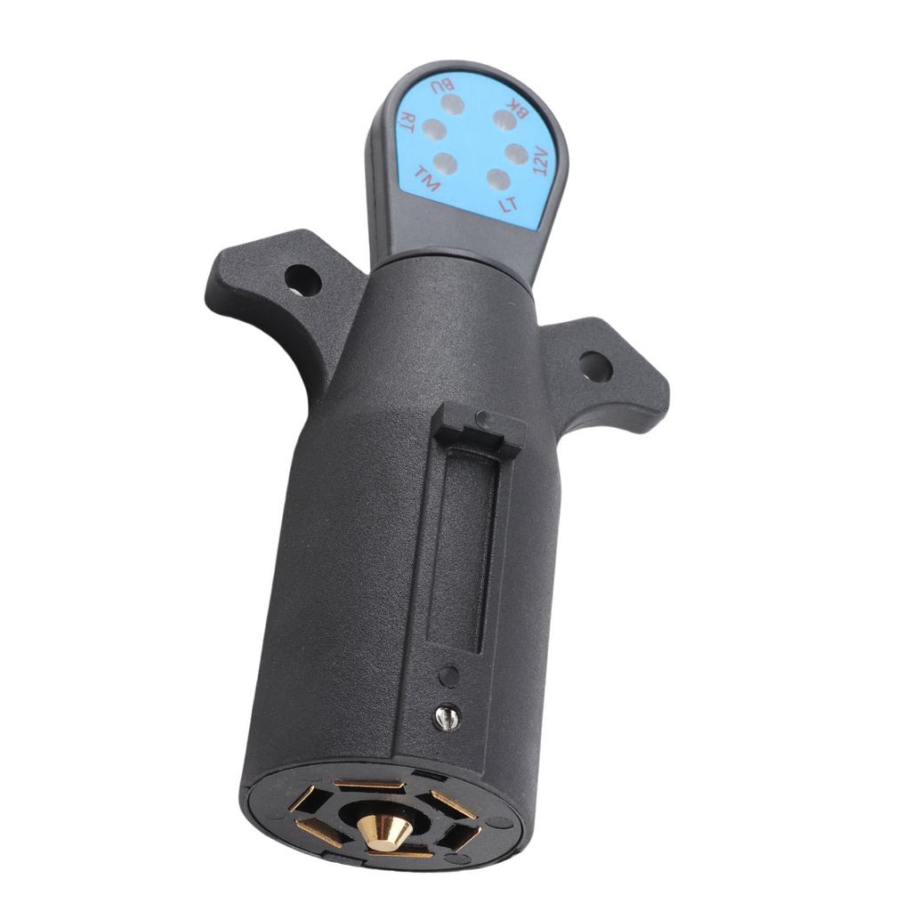 12V 7Pin Towing Light Wiring Cable Circuit Plug Socket Tester for Auto Trailers