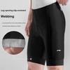 Li-Ning Solid Color Quick-Dry Tight Training Sports Shorts Lightweight Breathable Cycling Shorts With Sponge Padding Men Shorts LCTK097