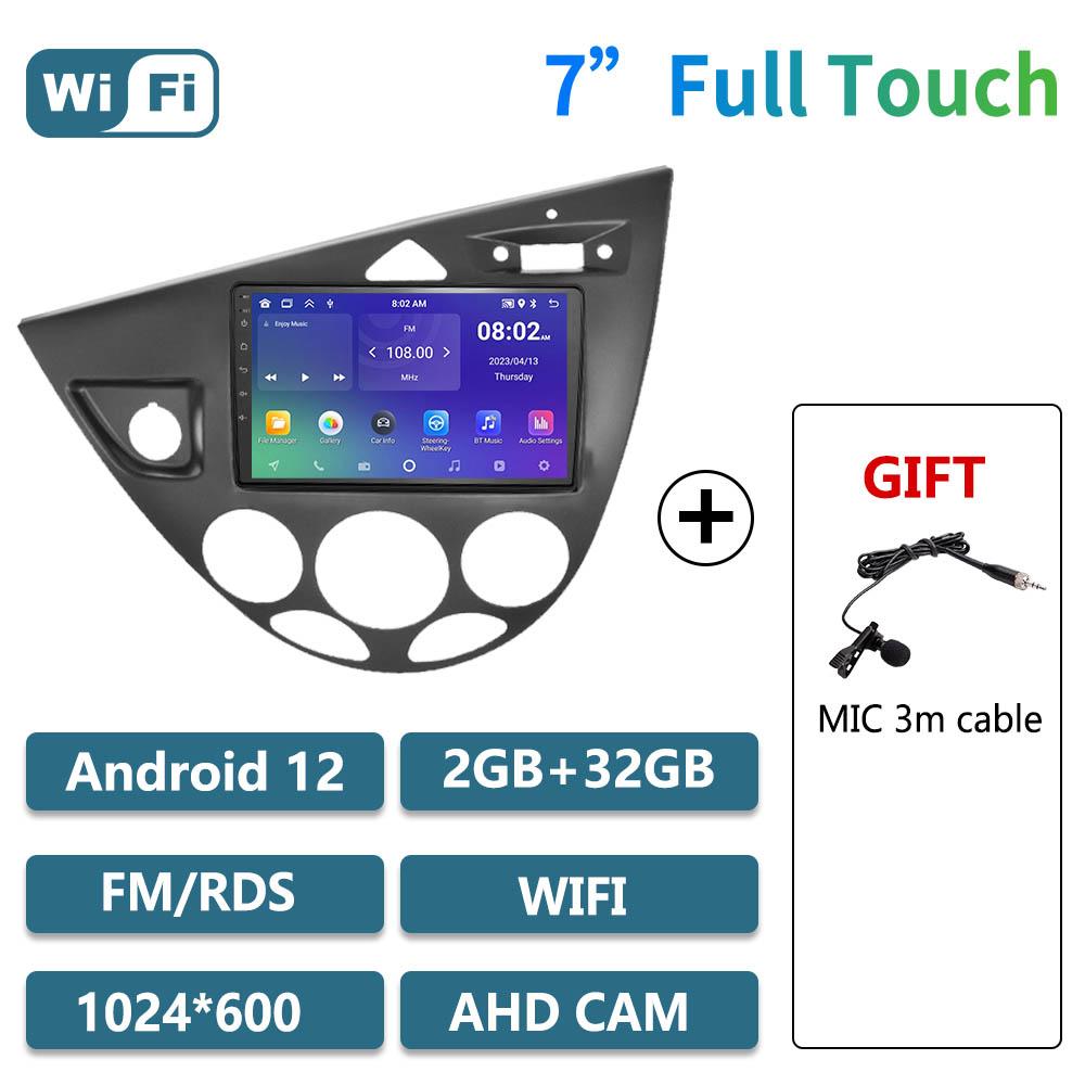 2 Din Car Radio Android Stereo for Ford Fiesta 1995-2001 Focus MK1 1998-2004 Car Multimedia Player Carplay Autoradio Head Unit