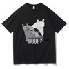 Cat Print T Shirt Women Cartoon Graphic Print Comfortable Casual Summer Tees Tops Harajuku T-shirts 50609