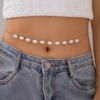 Accessories, Fashion Light Luxury Baroque Imitation Pearl Waist Chain Irregular Versatile Body Chain Accessories Women