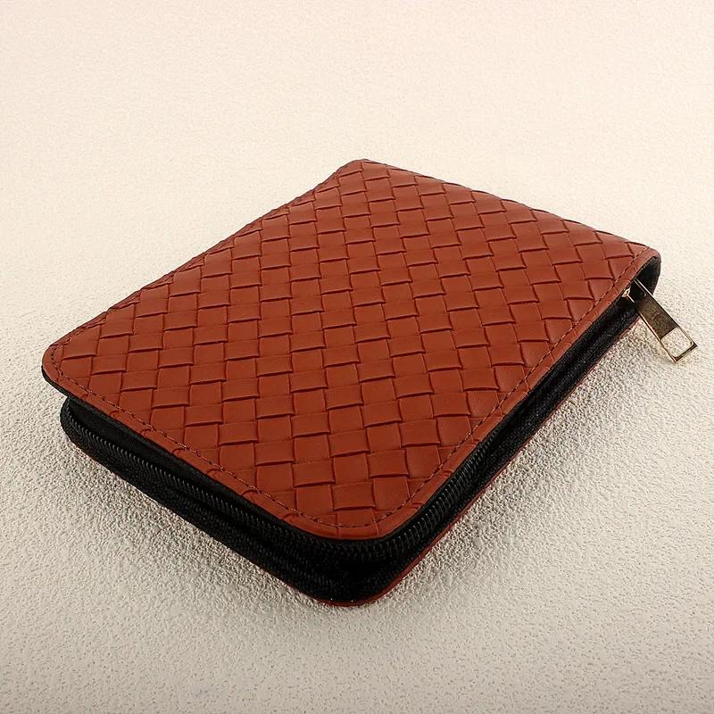 

Luxury PU Leather 12 Slots Fountain Pen Case Box Office School Stationery Pen Storage Pouch Holder