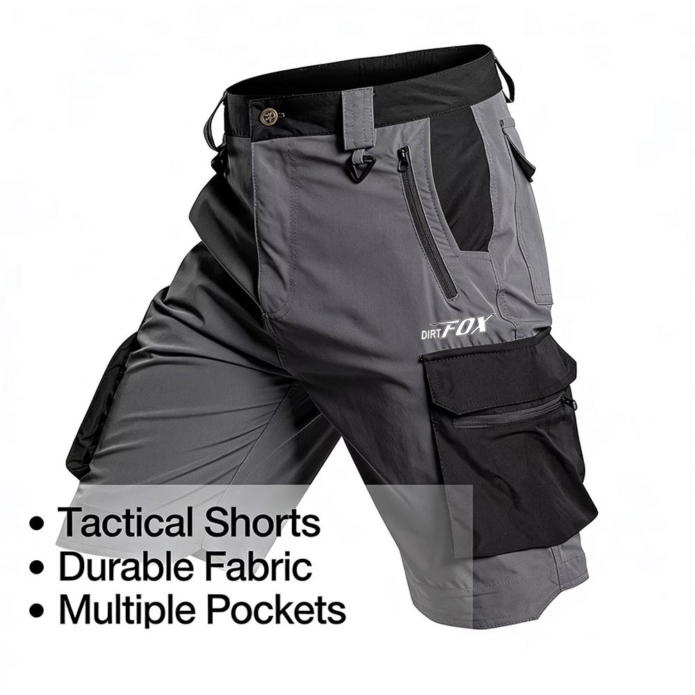 DIRTFOX Fietsbroek Kort Racing Heren Racefiets Mountainbike Korte Broek Pantaloncini Uomo Mtb Fietskleding Motorfiets Cargo Broeken