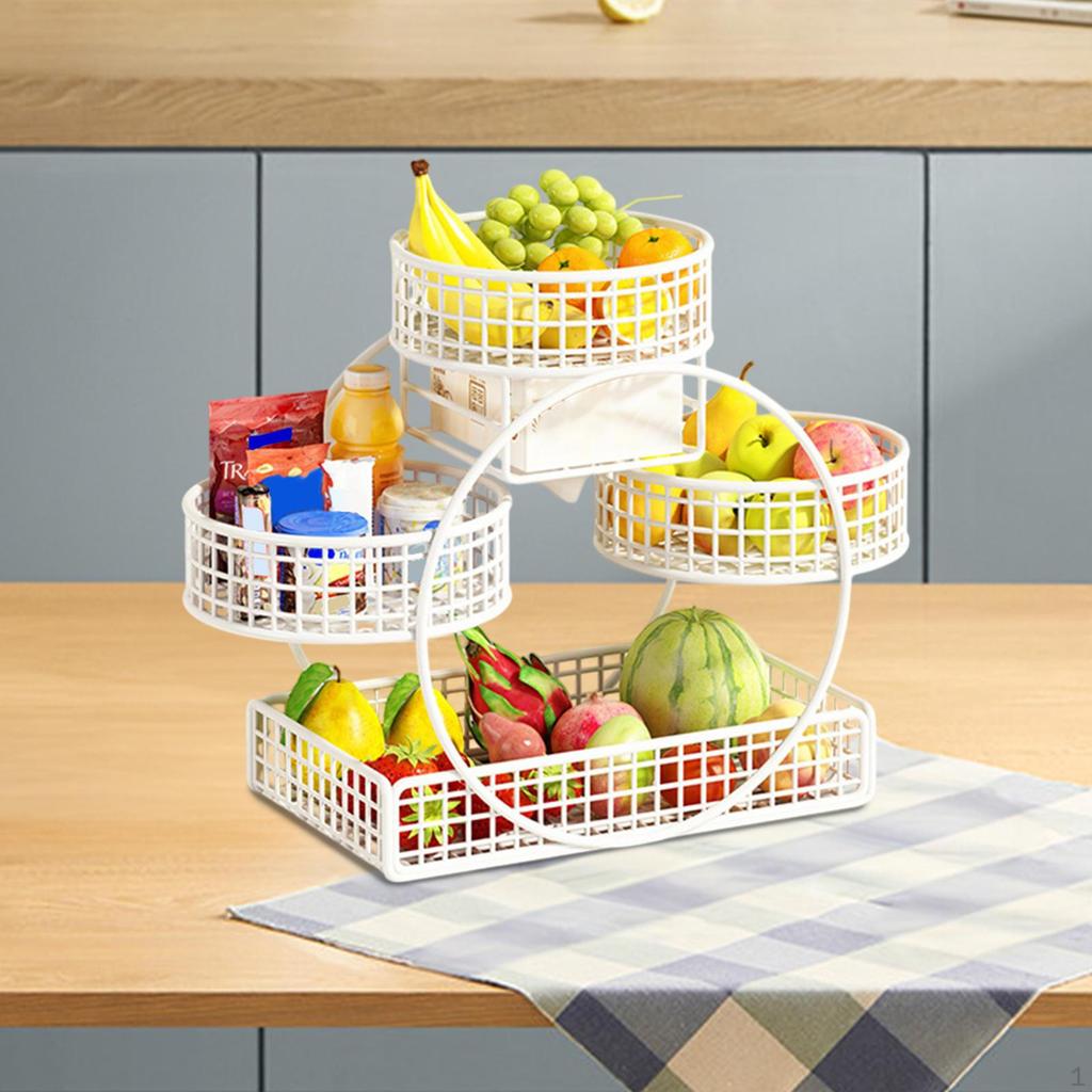 Επιτραπέζια Φρουτιέρα Μεγάλης Χωρητικότητας Πολλαπλών Επιπέδων Κεντρικό Στοιχείο Τραπεζιού Πάρτι Διακόσμηση Σπιτιού Φρούτα