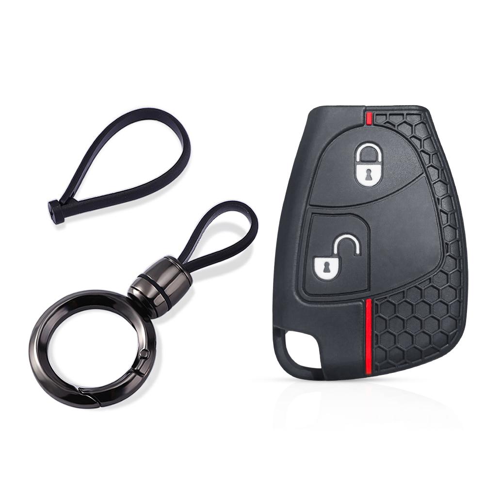 

Для Mercedes-Benz CL55 CL600 CL65 C230 C240 C280 C320 W211 W202 W210 W208 W203 W245 B-класса V180 SLK200 Чехол-накладка для ключа автомобиля