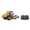 H13IX 1/50 RC Road Roller RTR Mini RTR Electric Remote Control Construction Vehicle Finished Metal Blade Lights Sounds Toy Model