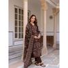 Women Pakistani Designer Salwar Kameez Bollywood Ethnic Kurti Pant Dupatta Set