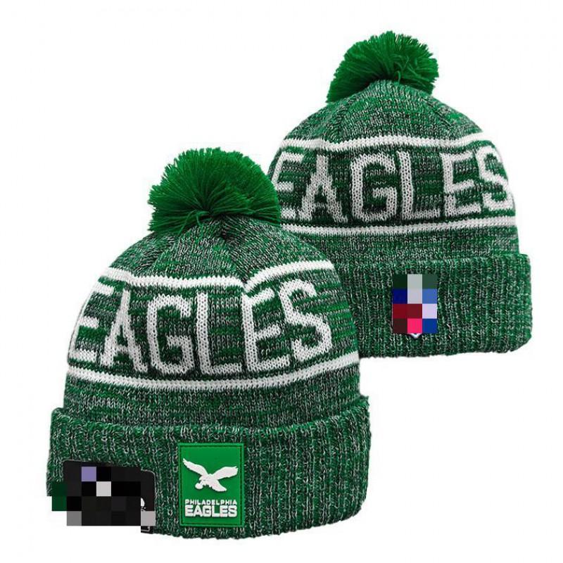 NFL Team Style Knit Beanie Winter Warm Embroidered Fleece Lined Hat Men Women