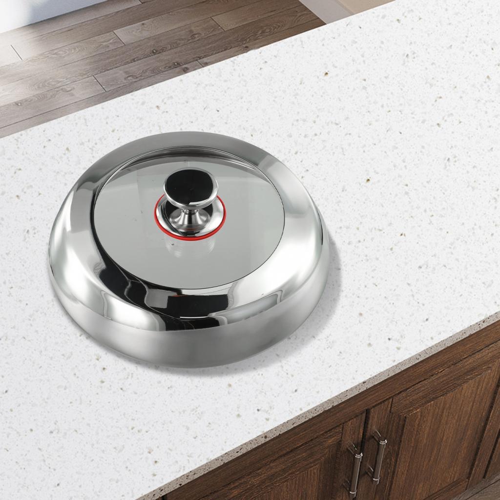 Sustainable Design Reusable Stainless Steel Cooking Pot Lid for Your Kitchen