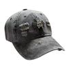 Spring and summer new broken washed baseball cap women's old cross soft top cap men's couple casual sun hat