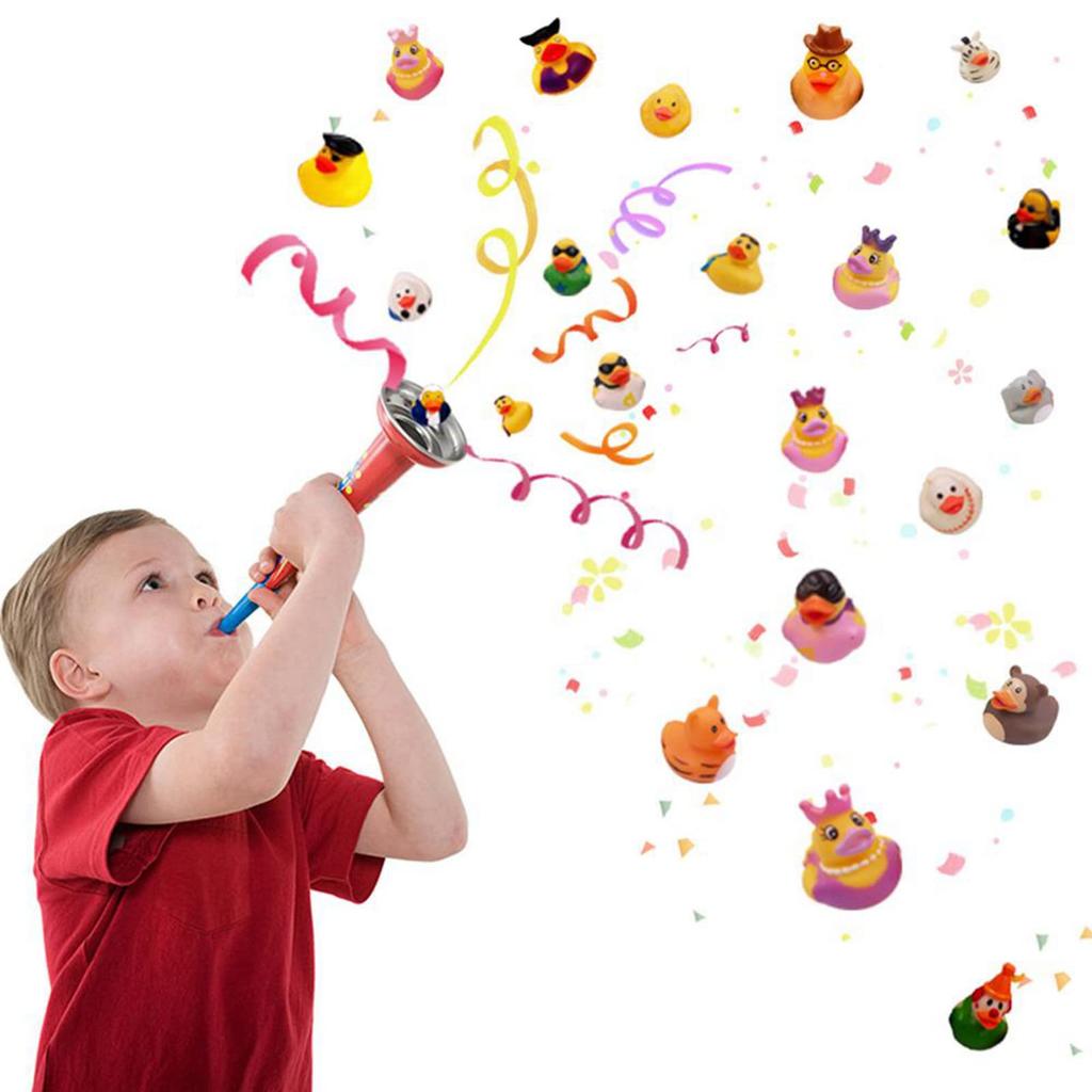 10-100 Pezzi Paperelle di Gomma Assortimento Casuale Paperelle Jeep Giocattoli all'Ingrosso Giocattoli per Piscina Regalo di Compleanno Bomboniere per Feste