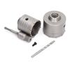 5pcs 65mm 80mm Concrete Hole Saw 45# Steel Hole Saw Set Durable Masonry Hole Saw  For Masonry